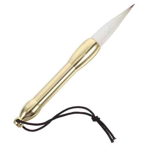 TEHAUX Retro Mini Brush for Calligraphy Wood Handle Chinese Watercolor Writing Brush Versatile Artistic Tool for Painting