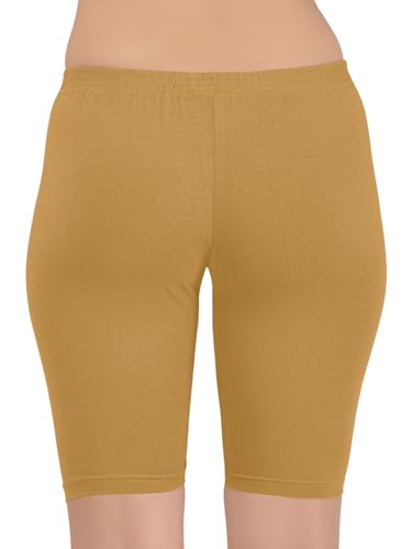 Image of Selsia Women's Cotton Regular Fit Cycling Shorts | Pack of 3 | (Multi Color)