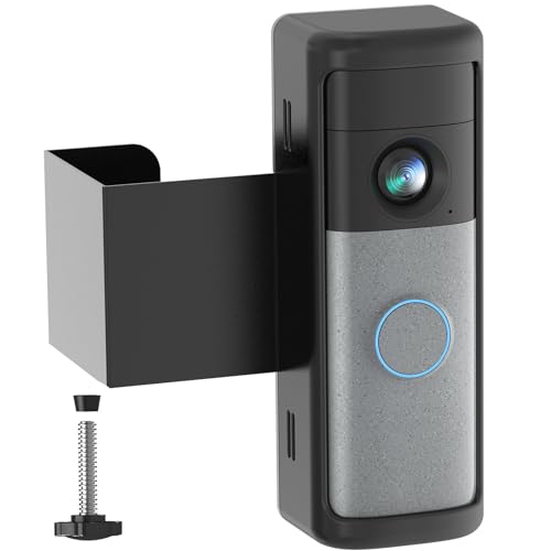Image of Anti-Theft Ring Doorbell Mount Compatible with Battery Doorbell /Pro /Plus(2nd Gen), No-Drill Doorbell Mounting Bracket Accessories for Inward Swing Door 2026(newest model)