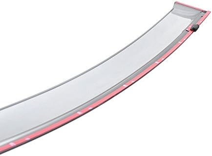 WellVisors Window Visors Wind Deflectors Compatible with Lexus 2015-2021 NX200T NX300 with Chrome Trim Rain Guards 3-847LX019