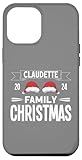 Installation facile Coque pour iPhone 12 Pro Max Célébration de Noël en famille 2024 - Noël Claudette