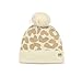 Michael Kors Women's Metallic Leopard Cuff Hat, Stylish Beanie & Fashion Accessory Cap