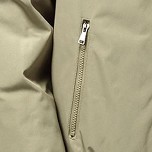 JEsilunmaMY Men's Full-Zip Fleece Jacket Winter Coats Sherpa Lined Faux Fur Plush Parka Casual Warm Cargo Bomber Jackets4