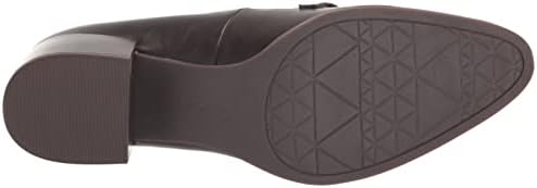 LifeStride Womens Devyn 2 Block Heel Loafer Dark Chocolate 10 M | Image 3