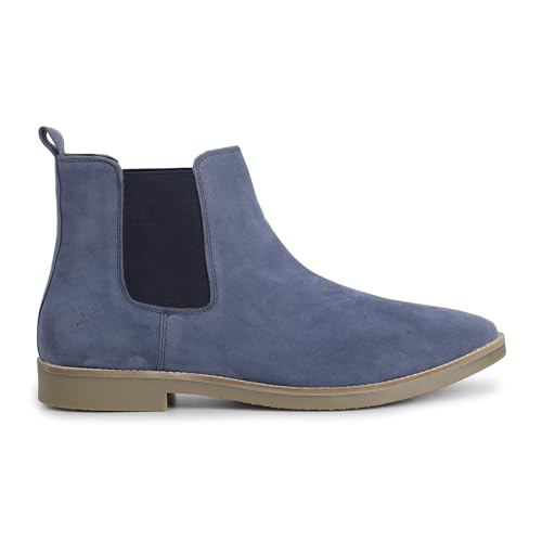 Image of YOHO Comfortable Boots For Men | Extra Cushioned Foot Bed And Skin Friendly Ankle Boot With Low Heels | PU Finish Material | Trendy, Stylish & Casual Boots | Winter, Snow & Holiday Outings