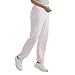 Hanes Women's EcoSmart Cinched Cuff Sweatpants, Pale Pink, Large