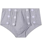 DEEYOTA Fully Open Pull-Off Underwear,Pure Cotton Postoperative Tear-Off Shorts,Washable and Easy...