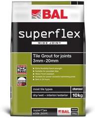 BAL Superflex WJ Grout in Grey 3.5kg water/frost resistant grout