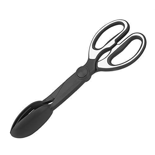 Image of Oumefar Eco-Friendly Pet Dog Cleaner Holder Clip Remover Cat Dog Waste Pooper Dog Cat Pooper Scooper Lawns Grass for Cat Dog Poop Waste (Black)