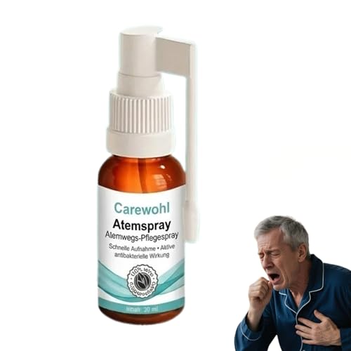 #VerdientProvisionen<br>Carewohl Atemspray für Lungenreinigung 2026 Fortschrittlich Lung Cleansing Spray Carewohl Lungenreinigungsspray Sanft und Reizfrei Natürliche Inhaltsstoffe für Männer und Frauen (1 Stück)