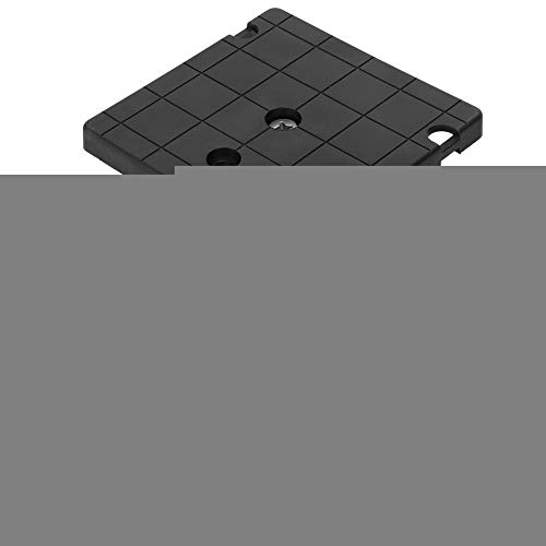 AMONIDA Montaje de sonda de instalación rápida ABS, Soporte de Detector de Peces de fabricación de precisión Negro, para reparador de localizador de Peces de Barco de Kayak DIY