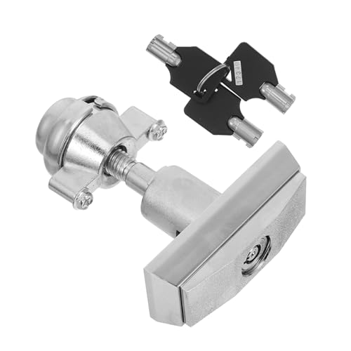 SOLUSTRE Vending Machine Lock Key Cylinder T-Handle Lock for Candy Drink Machines Fit for Commercial Home Use