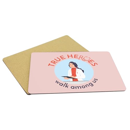 Sets de table souples dessous liège anti-rayures rose pour table propre et protégée - 5