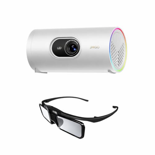 JMGO PicoPlay Mini Projecteur 1080P Portable + 1* Lunettes 3D Actives