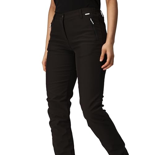 Regatta Geo II Softshell-Wanderhose für Damen mit Softshell-XPT-Stretchmaterial, perfekt zum Wandern, Spazierengehen und für Outdoor-Aktivitäten