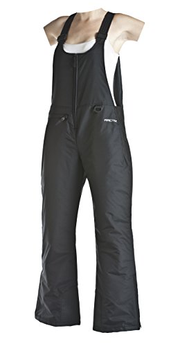 Arctix Essential Insulated Bib Overalls, Bavaglini da Sci Donna, Nero, Medium