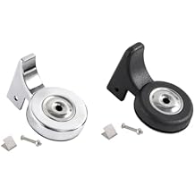Wakauto 2Pcs Stainless Steel Kettle Spouts Replacement with Loud Whistle Plastic and Whistling Parts for Tea Kettles Easy Install Boil Alert Accessories