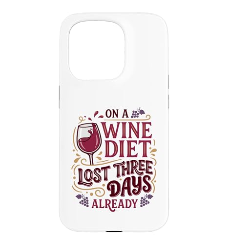 Wine Diet Lost Three Days ���C�����D�� ���B�[�m�t�@�� �X�}�z�P�[�X iPhone 15 Pro �p