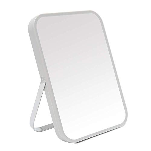 losensild Table Desk Vanity Makeup Mirror,8-Inch Portable Folding Mirror,Light Green
