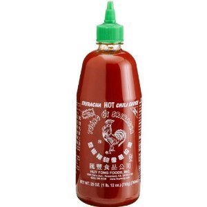 Sriracha Chili Hot Sauce, 28 Ounce Bottle (Pack of 2)