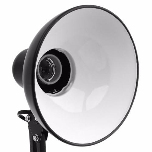 Luminaria Articulada Escritorio Leitura Base Mesa Pixar Suporte Garra Articulavel Branco CBRN20522 -