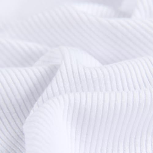 GEMBERA Womens Scoop Neck Soft Lightweight Ribbed Knit Modal Sleeveless Fitted Basic Cropped Tank Top Shirts4