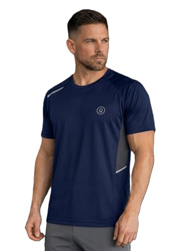 Image of CHKOKKO Gym T Shirts for Men Workout Quick Regular Dry Fit Sports Tshirt for man Breathable Moisture-Wicking Half Sleeve Round Active wear Running Boys T Shirt