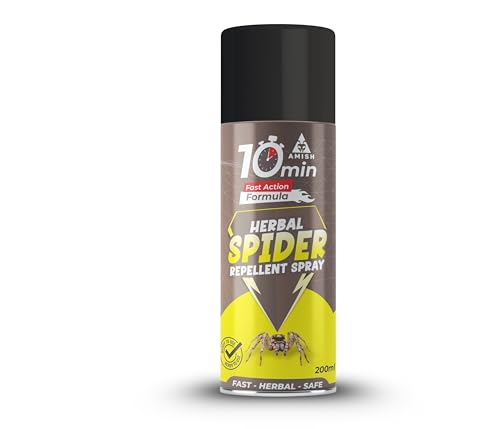 Image of Amish Aerosol Spider Spray 200 ML Pack of 1 Spider Organic Liquid Use for Home /Office 100% Effective in 10 Minutes Spider Repallent