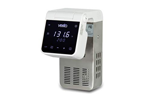 Vesta Precision Imersa Elite - Circulador de inmersión, diseño innovador de bomba plegable y potente, 1200 W, Wi-Fi habilitado (blanco)