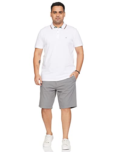 Image of JACK & JONES Men's Solid Slim fit Polo