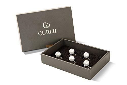 CURLII 5 Perle con Spirale - Gioielli per Capelli