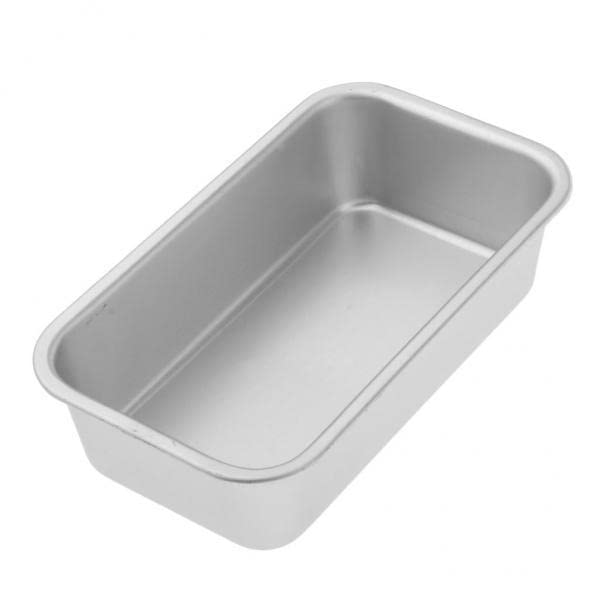 TRENDYNEST® 2xAluminum Alloy Bakeware Loaf Pan Toast Cheese Box Brownie Baking Mold B | Home & Garden