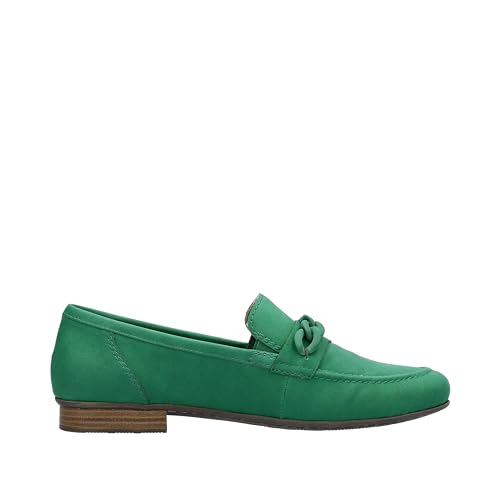 Rieker Damen 51999 Slipper, Smaragd, 40 EU