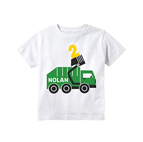 Garbage truck shirt, garbage truck birthday Party shirt, trash truck shirt - Main Image
