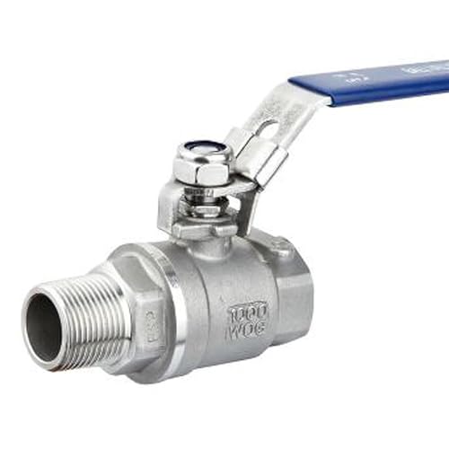 Válvula de bola de dos vías en acero 304 de 3/4" para un control de agua sin fugas 4