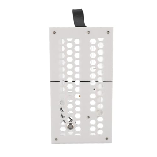Miniatura Gabinete para PC ITX, 23x20.5x12cm, Gabinete de Escritorio para Computadora, Diseño abierto con flujo de aire 360 grados, Chasis DIY para ITX en escritorio (Blanco) miniatura 7