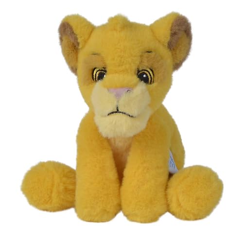 Simba 6315870297 - Disney Super Soft, 25cm Plüschtier, ab den ersten Lebensmonaten geeignet, Kuscheltier, Löwe