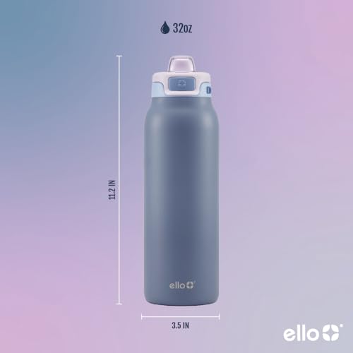 Image of Ello Pop & Fill 32oz Stainless Water Bottle - Yours Truly