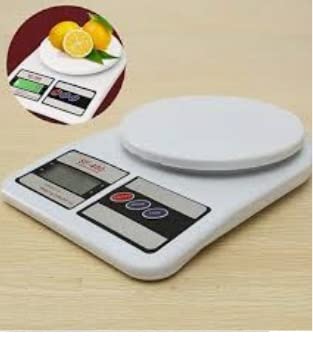 MAHARATH Digital Kitchen Weighing Machine Multipurpose Electronic Weight Scale with Backlit LCD Display for Measuring Food, Cake, Vegetable, Fruit (10kg)
