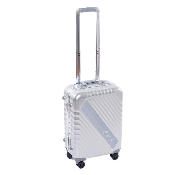 Cool-9 Aluminium-Reisekoffer Silber S I 36 Liter...