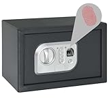 Genérico Caja Fuerte Digital Gris Oscuro 31 x 20 x 20 cm Acero,42011310
