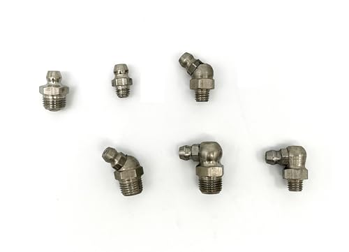 locknlube lnl140 stainless steel sae grease fittings set