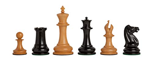 The House of Staunton The Original 1849 Luxury Staunton Chess Set - Pieces Only - 4.4
