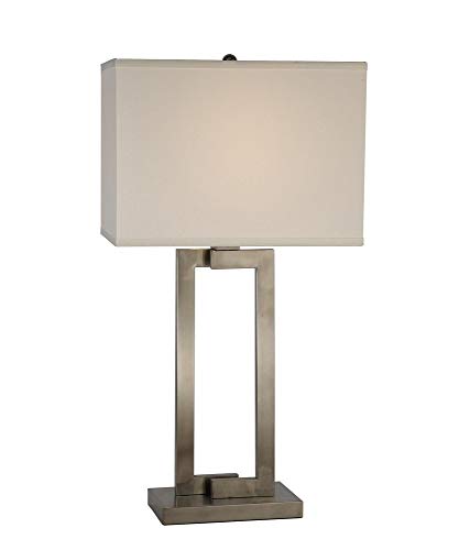 Trend Lighting BT7470 Riley Table Lamp, Brushed Nickel Trend Lighting BT7470 Riley Table Lamp, Brushed Nickel