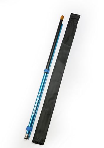 PRO Telescopic Flag Pole and Stake Bundle with Bag - Extra Strong Festival and Camping Flag Pole with Strong Ground Stake and Carry Bag (5m PRO Bundle)