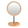 HFZY Draagbare make-up ijdelheid spiegel,3 kleur dimbare countertop cirkel cosmetische spiegels met verlichting & basis…