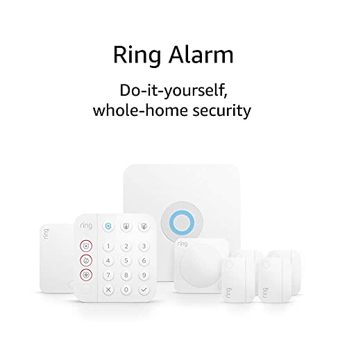 Ring Alarm 8-piece kit (2nd Gen) – home security system with optional 24/7 professional monitoring