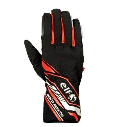 エルフ(elf) バイク用 オールシーズン グローブ アトランテグローブ レッド Mサイズ ERG-A520