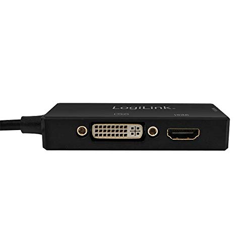 Adaptateur DisplayPort multifonction convertisseur vidéo noir - 4