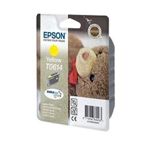 Preisvergleich Produktbild Epson T0614 Teddybär, wisch- und wasserfeste Tinte (Singlepack) gelb